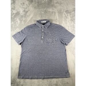 Criquet Shirt Mens 2XL‎ Grey Organic Cotton Short Sleeve Polo